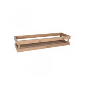 Scatola portaoggetti Inde Bambù 53 x 16,2 x 10 cm (3 Unità)