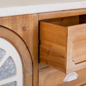 Credenza Alexandra House Living Ferro Legno di abete Legno MDF 35 x 93 x 140 cm