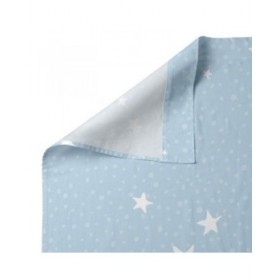 Set di Lenzuola HappyFriday Basic Kids Little star Azzurro Singolo 2 Pezzi