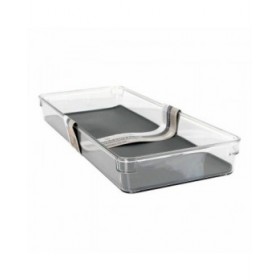 Contenitore per Sistemare Multiuso Confortime Non Slip Pet 40 x 16 x 4,5 cm (12 Unità)