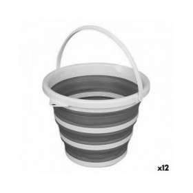 Secchio con Manico Confortime 10 L 34 x 33 x 25 cm (12 Unità)