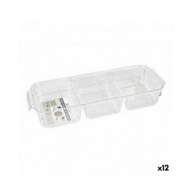 Contenitore per Sistemare Multiuso Confortime polistirene 35 x 13 x 6 cm (12 Unità)