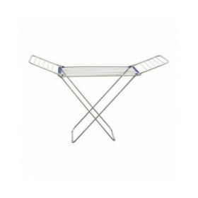 Stendibiancheria Pieghevole Confortime Alluminio Argentato Azzurro 175 x 55 x 110 cm (6 Unità)