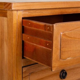 Cassettiera Alexandra House Living Marrone Legno di pino Legno MDF 93 x 37 x 47 cm