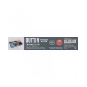 Contenitori per Cassetti Quttin Non-Slip 33 x 22,5 x 6 cm (12 Unità)