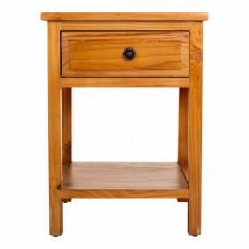Comodino Alexandra House Living Marrone 62 x 36 x 45 cm