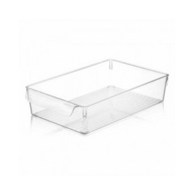 Scatola Multiuso Quttin Trasparente 20 x 32,5 x 7 cm (12 Unità)