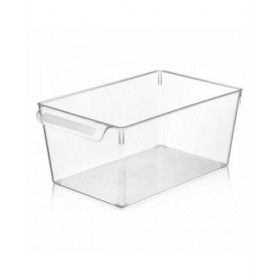 Scatola Multiuso Quttin Trasparente 20 x 32,5 x 14 cm (12 Unità)