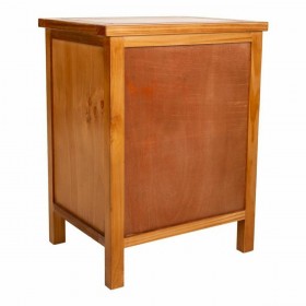 Comodino Alexandra House Living Marrone 62 x 37 x 47 cm