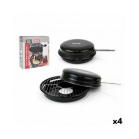 Barbecue Portatile Algon Nero 47 x 33 x 12 cm (4 Unità) (Ø 30 cm)