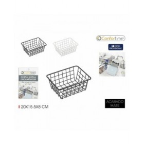 Cestino Multiuso Confortime 20 x 15,5 x 8 cm (12 Unità)