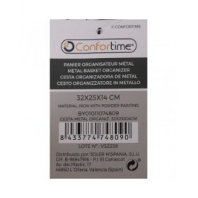 Cestino Multiuso Confortime 32 x 25 x 14 cm (12 Unità)
