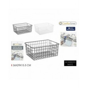 Cestino Multiuso Confortime 36 x 29 x 15,5 cm (12 Unità)