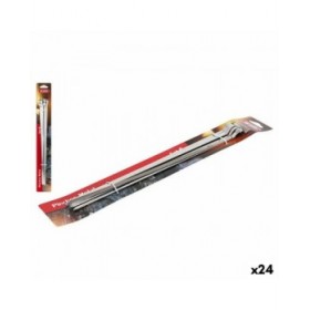 Set di Spiedini per Barbecue Algon Metallo 6 Pezzi (24 Unità) (33 cm x 6 mm)
