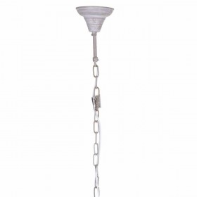 Lampadario Alexandra House Living Bianco Grigio