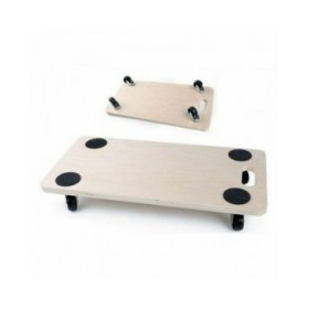 Base di Legno con Ruote Bricotech (57,5 x 29 x 1,8 cm) Legno 57,5 x 29 x 1,8 cm