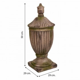 Vaso Alexandra House Living Fibra di Vetro Magnesio 29 x 50 x 29 cm