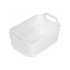 Cestino Multiuso Confortime Bianco 33 x 23,5 x 15,4 cm (12 Unità)