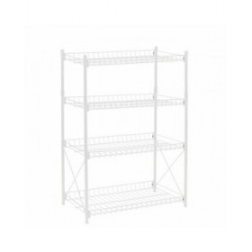 Scaffale Confortime Metallo Bianco 52 x 34 x 86 cm (2 Unità)