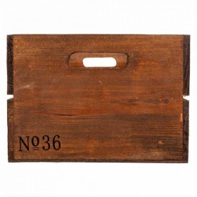Scatole per conservare Alexandra House Living Marrone Legno di abete 2 Pezzi