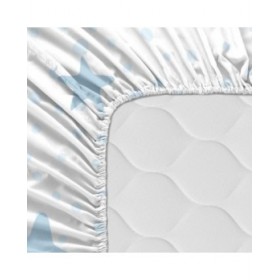 Lenzuolo con angoli HappyFriday BASIC KIDS Azzurro 70 x 140 x 14 cm