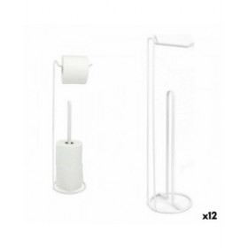 Portarotolo di Carta Igienica Confortime Bianco 15 x 15 x 54 cm (12 Unità)