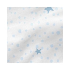 Cuscino HappyFriday Basic Azzurro Stella Stelle 50 x 50 cm