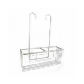 Scaffale da Bagno Confortime Alluma Argentato Alluminio 35,7 x 12,7 x 44,5 cm (6 Unità)
