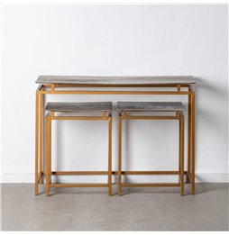 Ingresso Alexandra House Living Marrone Legno di paulownia 36 x 94 x 74 cm