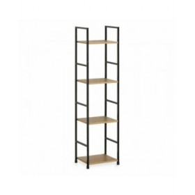 Scaffale Confortime 4 Mensole Metallo 29,1 x 23,5 x 112 cm (2 Unità)