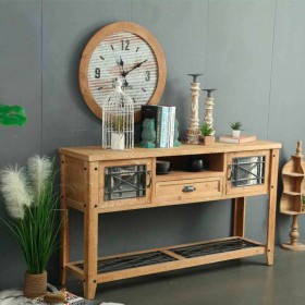 Ingresso Alexandra House Living Marrone Ferro Legno di abete Legno MDF 36 x 80 x 145 cm