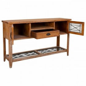 Ingresso Alexandra House Living Marrone Ferro Legno di abete Legno MDF 36 x 80 x 145 cm