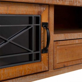 Ingresso Alexandra House Living Marrone Ferro Legno di abete Legno MDF 36 x 80 x 145 cm