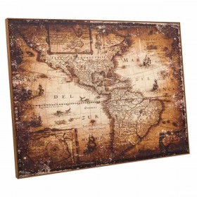 Quadro Alexandra House Living Legno di abete 3 x 80 x 60 cm