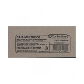 Scatola Multiuso Confortime Cartone (20 Unità) (29,5 x 20 x 17 cm)
