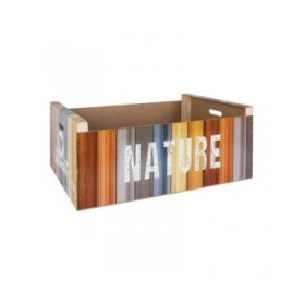 Scatola portaoggetti Confortime Nature Legno Multicolore 58 x 39 x 21 cm (3 Unità)