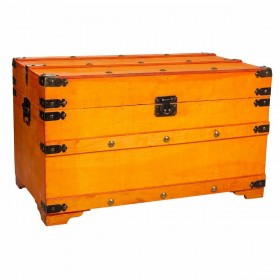 Baule Alexandra House Living Legno Metallo 37 x 39 x 66 cm