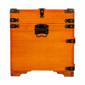 Baule Alexandra House Living Legno Metallo 37 x 39 x 66 cm