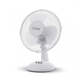 Ventilatore da Tavolo Kiwi Bianco Ø 27 cm 21W (4 Unità)