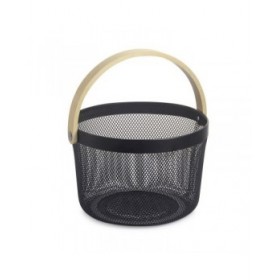 Cestino Multiuso Confortime Legno Metallo 25,5 x 17,5 cm (6 Unità)
