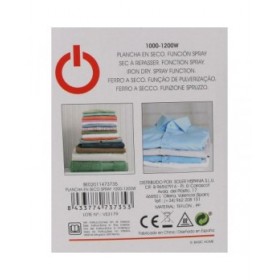 Ferro da Stiro a Vapore Basic Home 1200 W (6 Unità)