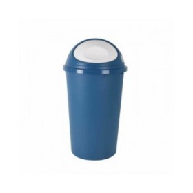 Secchio per la Spazzatura Tontarelli Big hoop Azzurro Bianco 50 L (10 Unità)