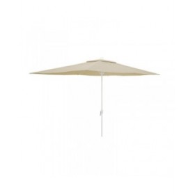 Marbueno Ombrellone Acciaio 6 stecche D200x300 cm Poliestere Beige Giardino, Piscina e Terrazza 10192