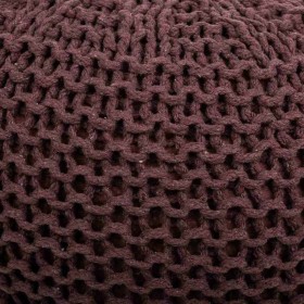 Puff Alexandra House Living Marrone scuro polistirene 40 x 30 x 40 cm