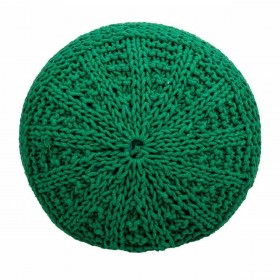 Puff Alexandra House Living Verde polistirene 38 x 30 x 38 cm
