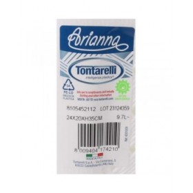 Cestino Tontarelli Arianna 10 L Bianco (8 Unità)
