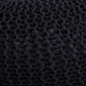 Puff Alexandra House Living Nero polistirene 45 x 30 x 45 cm
