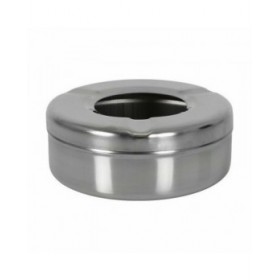 Posacenere Confortime Acciaio 9,5 x 9,5 x 4 cm (24 Unità)