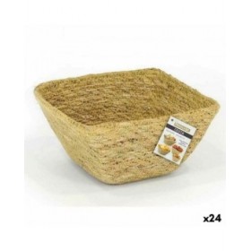 Cestino Multiuso Privilege Erba di mare Quadrato 16 x 16 x 8 cm (24 Unità)