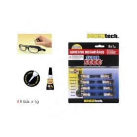Adesivo Istantaneo Bricotech Super 5000 1 g (36 Unità)